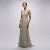 Halter Kissing Scallops Gown