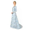 The One Shoulder Beaded Full Length Gown Classic