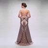 The Valentina Sequined Halter Gown with Oversized Bow | Cenia New York
